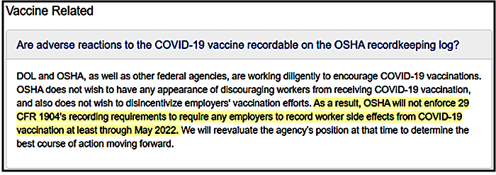 Vaccine related info