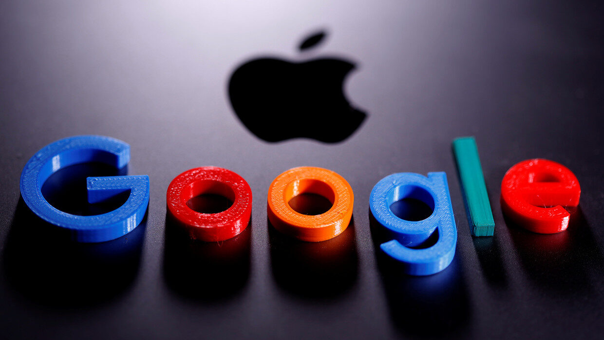 Click to enlarge apple google