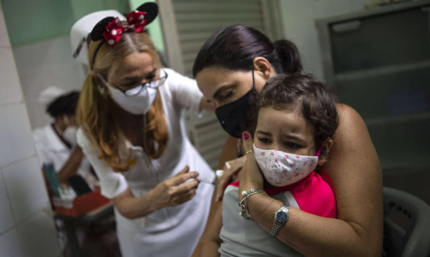 Click to enlarge cuba vaccination covid children