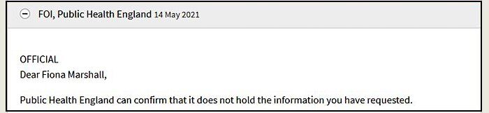 FOI statement