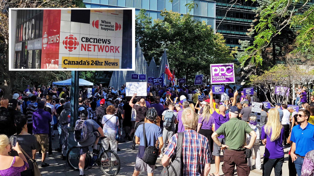 People's Party of Canada Maxime Bernier rally CBC