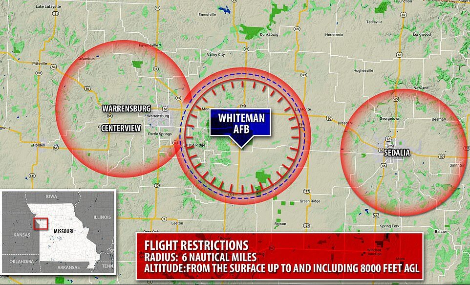 Click to enlarge B-2 Spirit stealth bomber crash