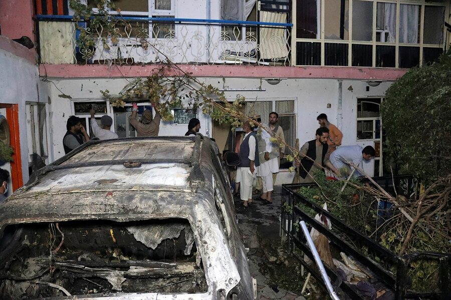 US drone strike in Kabul