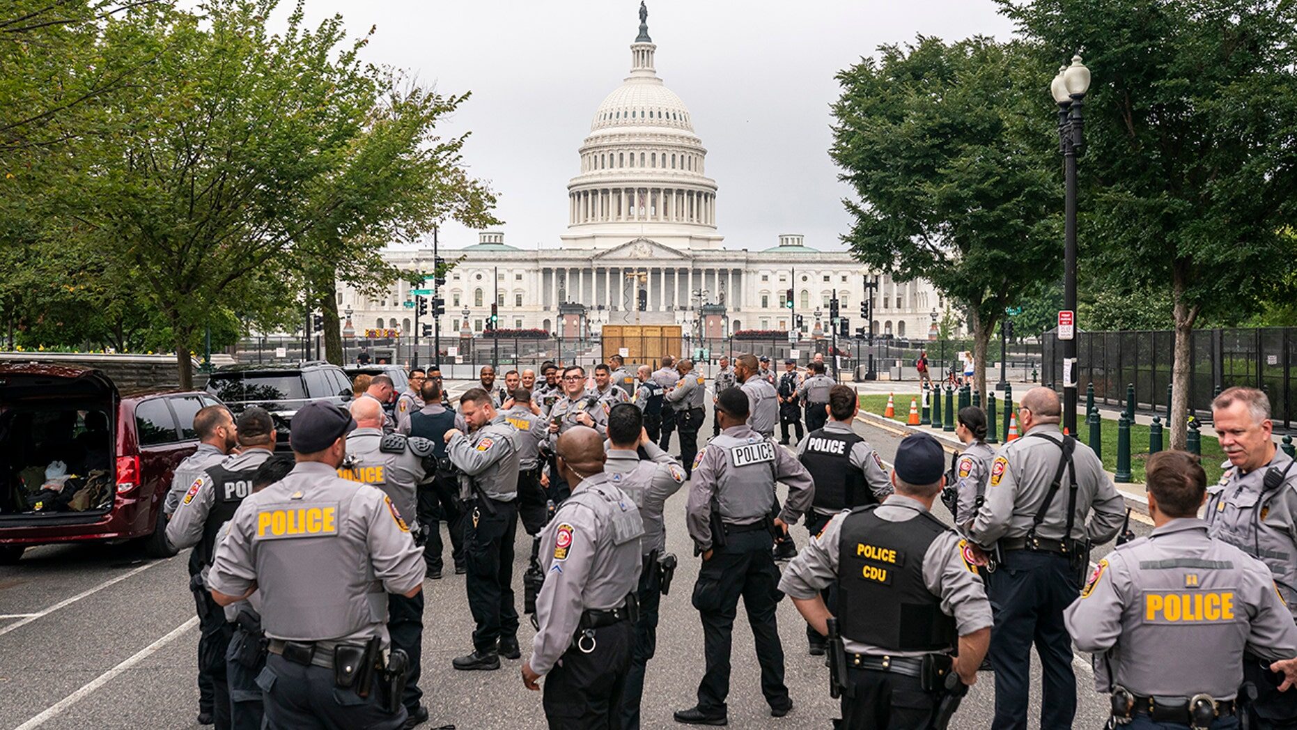 police protest Jan 18 capitol hill