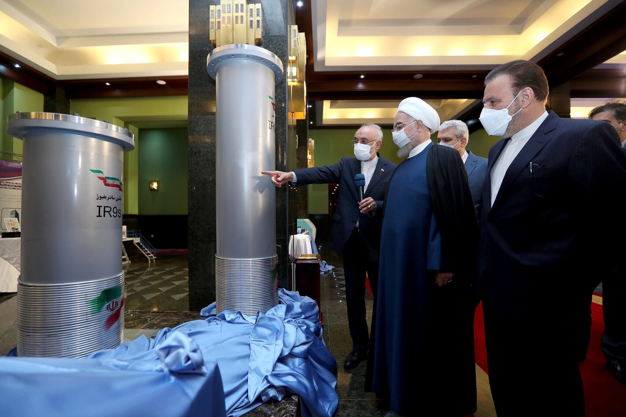Click to enlarge Rouhani