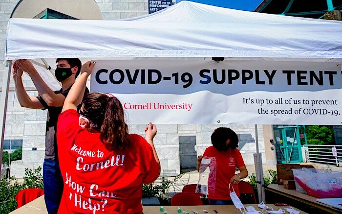 Click to enlarge Cornell tent
