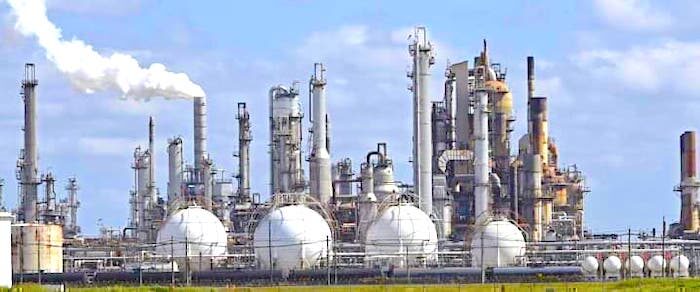 oil refinery