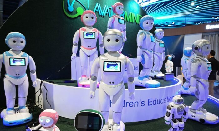 iPal smart AI for robots for children's education