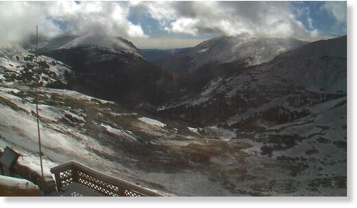 Alpine Visitor Center on Monday morning