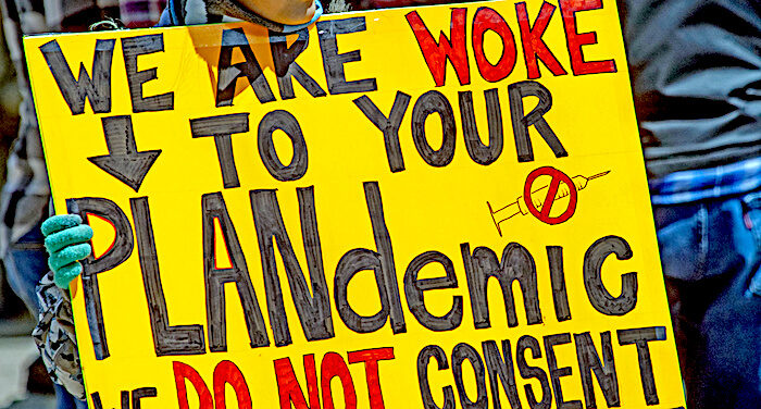 Click to enlarge woke sign