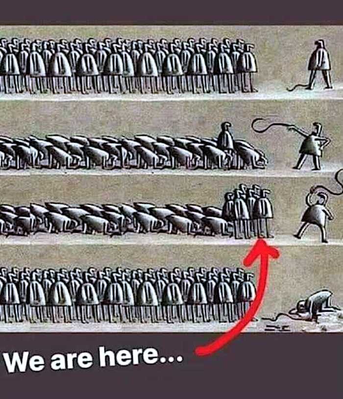 Click to enlarge we are here illustration