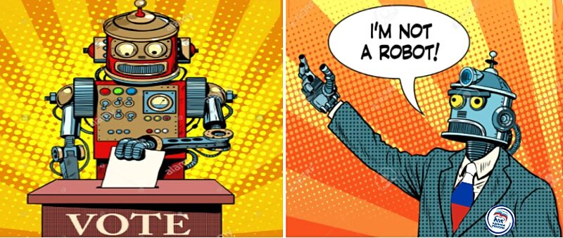 Click to enlarge robot voting russia canada