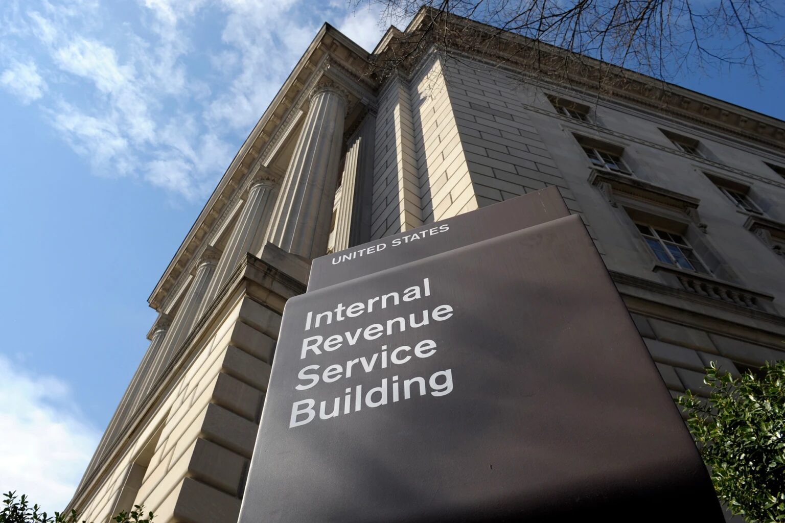 Click to enlarge IRS building