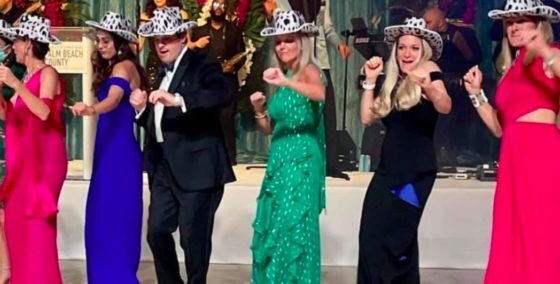 Click to enlarge Palm Beach County School Board at a gala