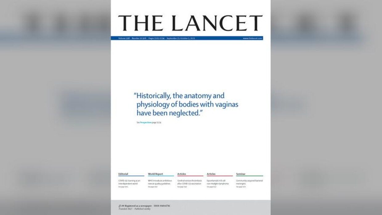 'Bodies with vaginas'?! Lancet slammed for 'erasing women' after promoting latest issue with controversial quote UPDATE: Lancet gives half-assed apology