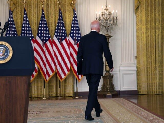 Click to enlarge biden walks away questions