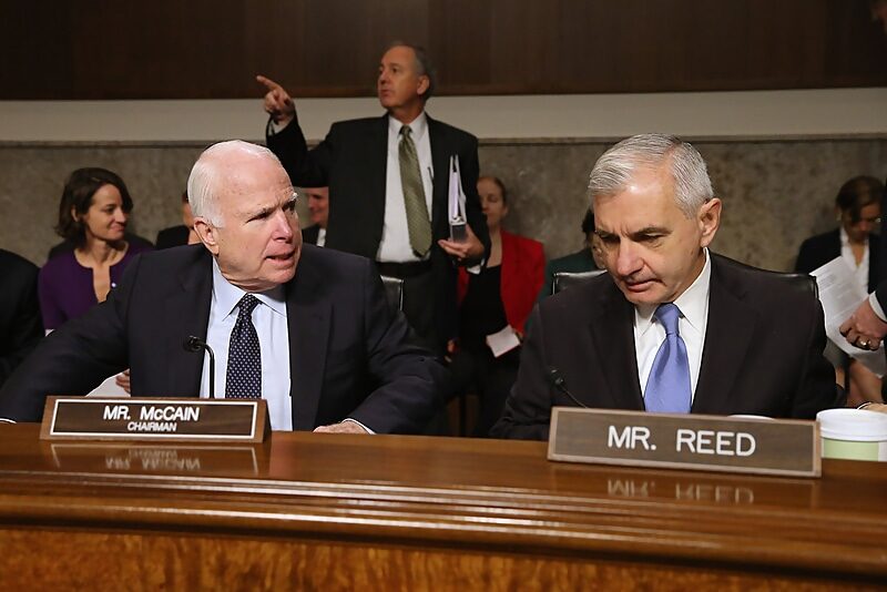jahn mccain jack reed Senate Armed Services Committee