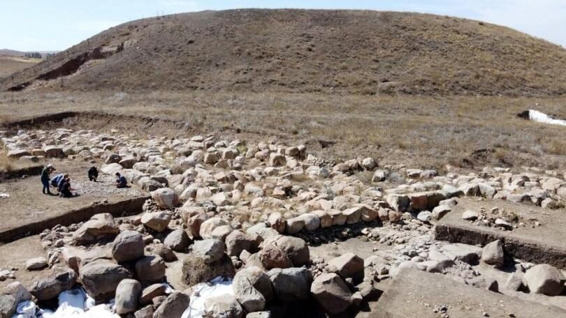Click to enlarge Excavation Site