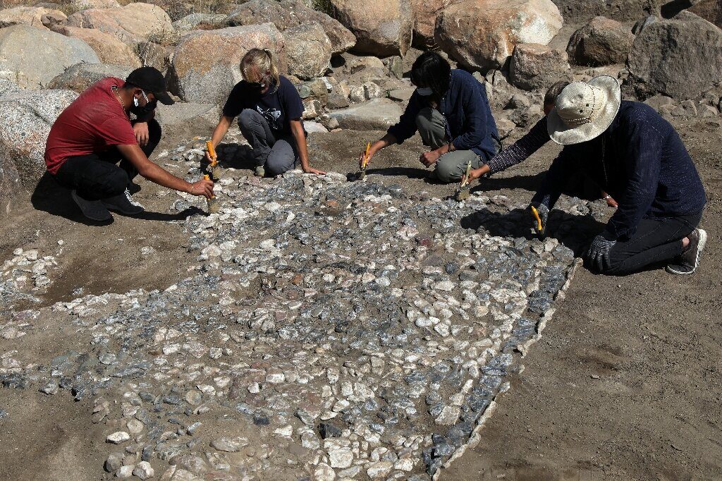 Click to enlarge Ancient Mosaic