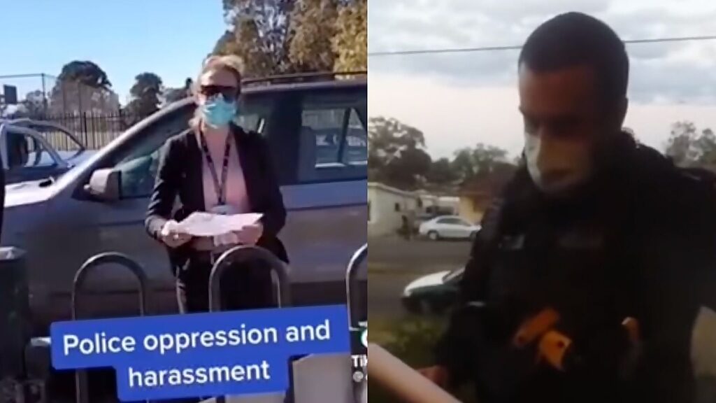 Click to enlarge australian police home visits social media