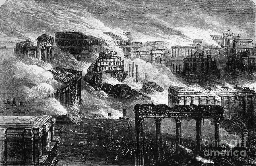 Click to enlarge The sack of Rome