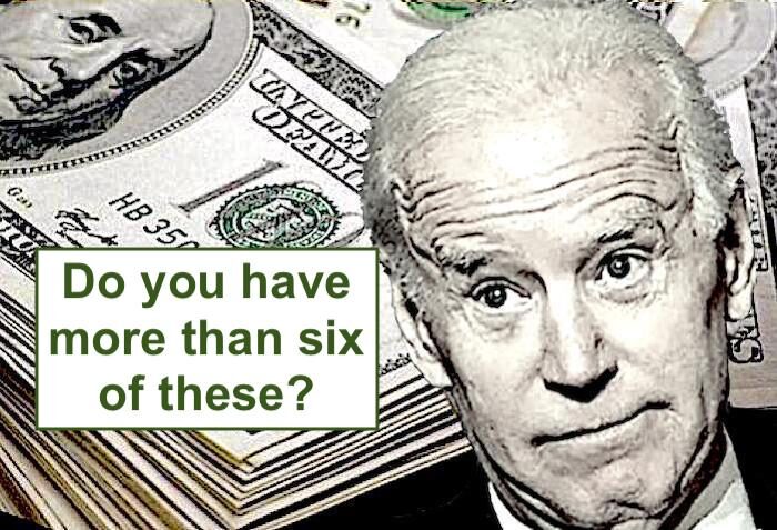 Click to enlarge Biden and money