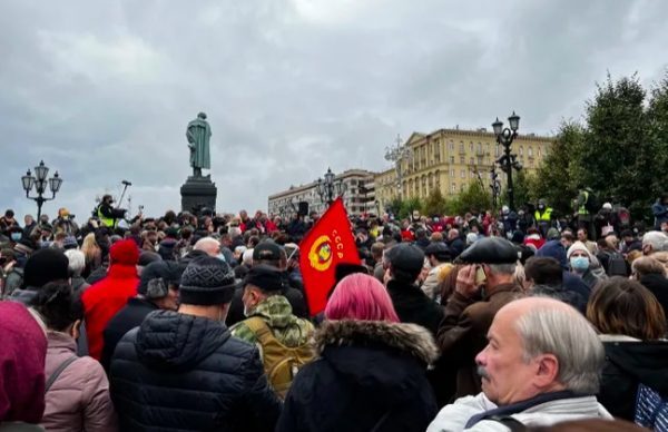 Russia parade march