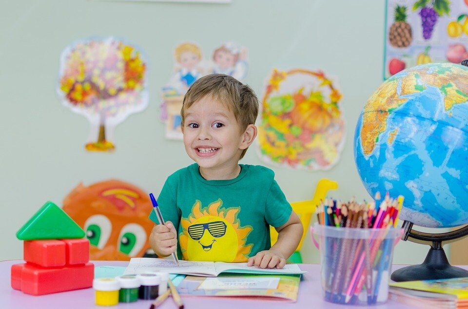 Child in Kindergarten