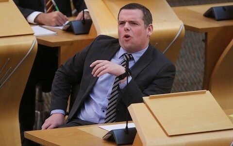 Scottish Conservative Leader Douglas Ross