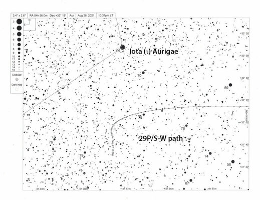 Click to enlarge Comet 29P