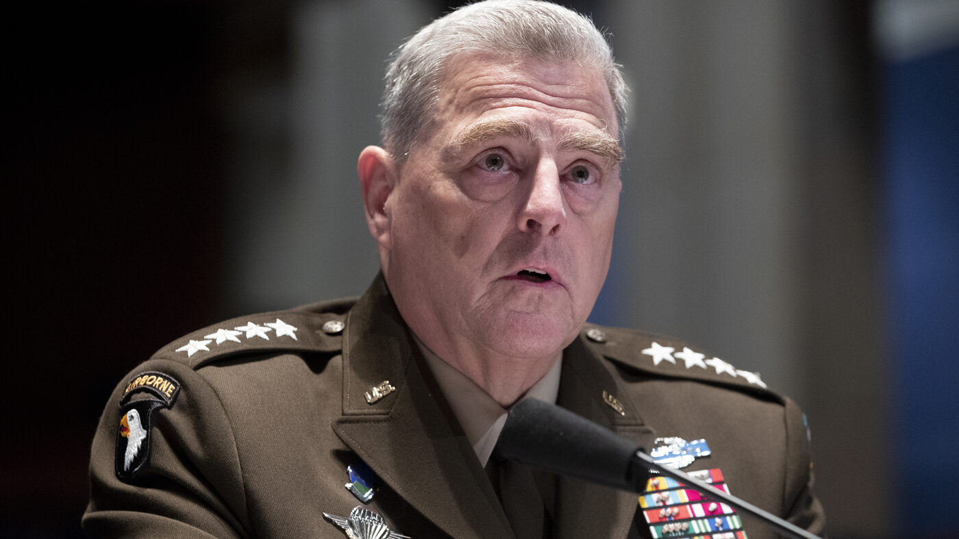 Chairman of the Joint Chiefs of Staff Mark Milley