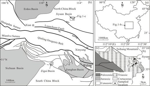 Jiyuan Basin climate study dinosaurs