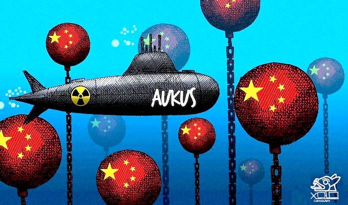 AUKUS drawing