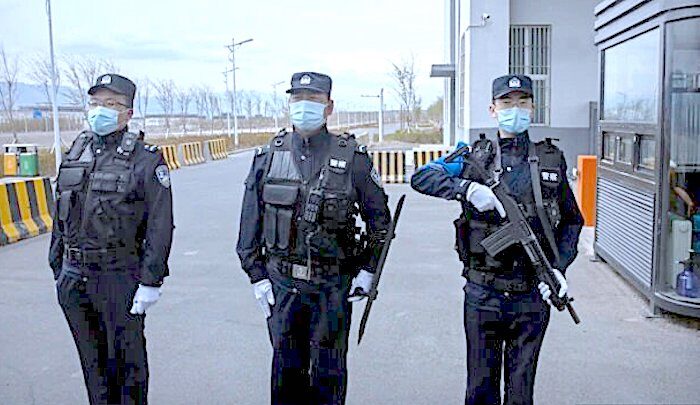 Chineses guards