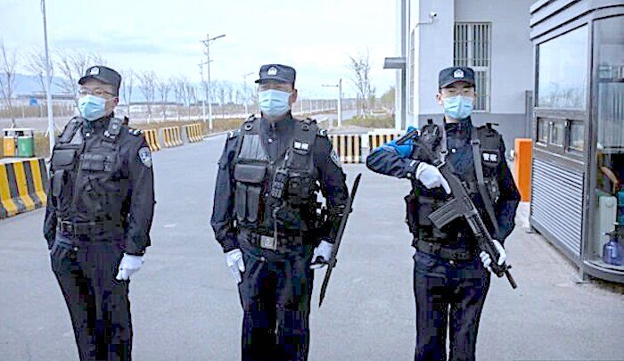 Click to enlarge Chineses guards