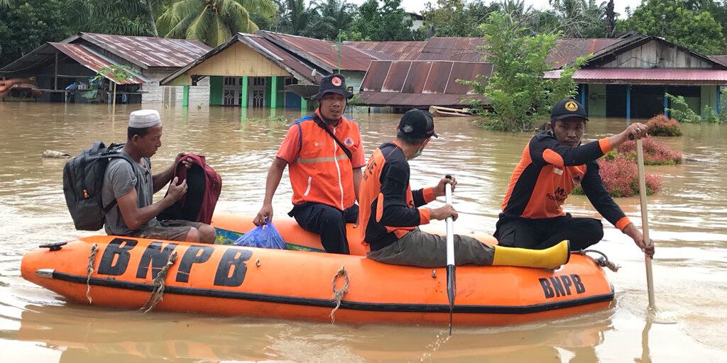 Floods in Paser Regency, Indonesia, October 20201.