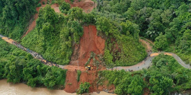 Landslide in Luwu Regency, South Sulawesi, Indonesia 03 October 2021