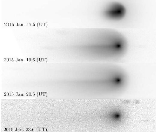 Click to enlarge Comet 15P/Finlay