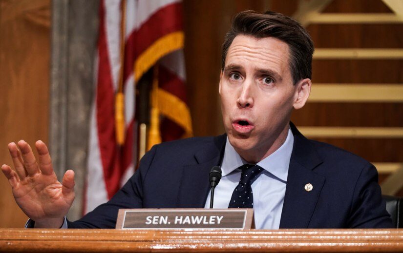 Click to enlarge Sen. Josh Hawley