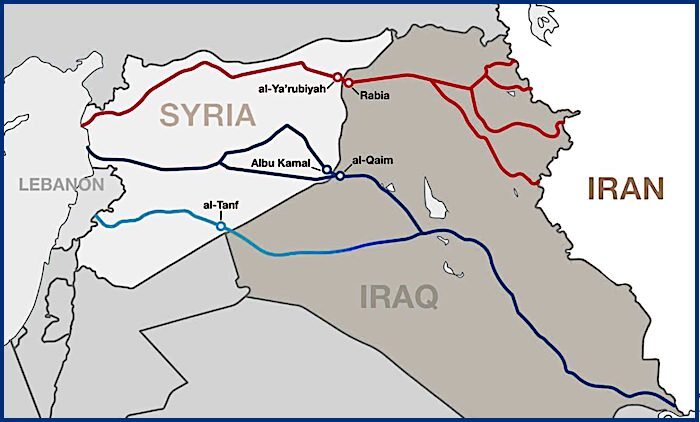 Click to enlarge Map IranIraqSyria rails
