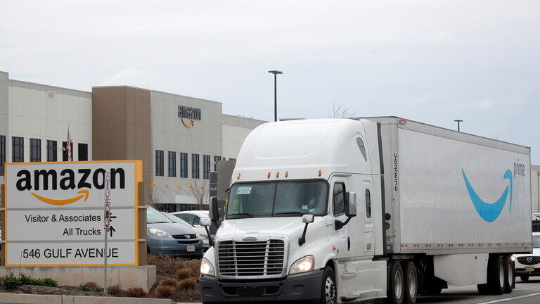 Click to enlarge amazon truck
