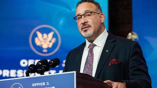 Education Secretary Miguel Cardona