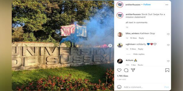 sussex university trans rights
