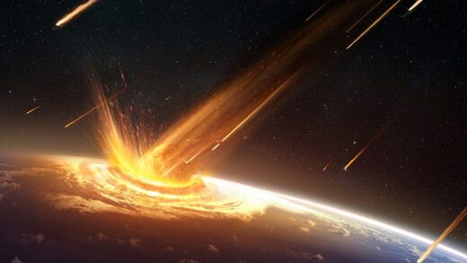 asteroid strike