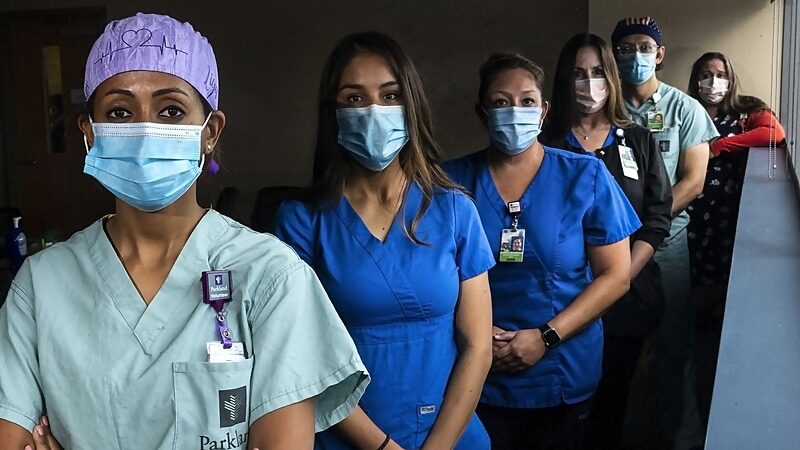 covid nurse hospital staff