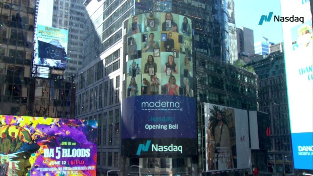Click to enlarge Nasdaq building