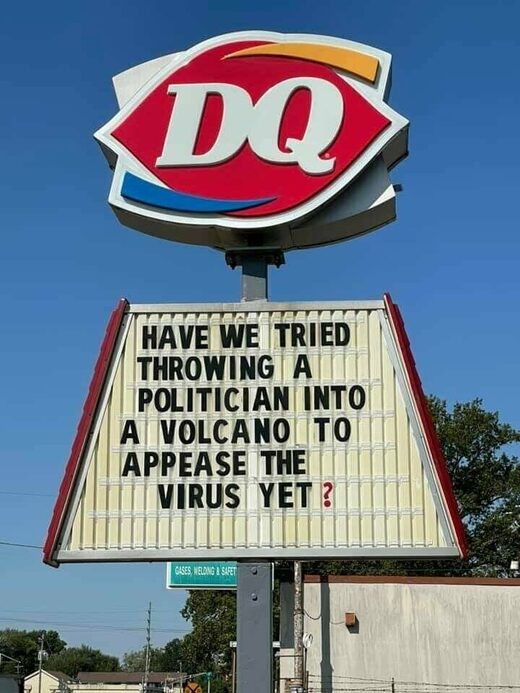 Click to enlarge politician virus volcano