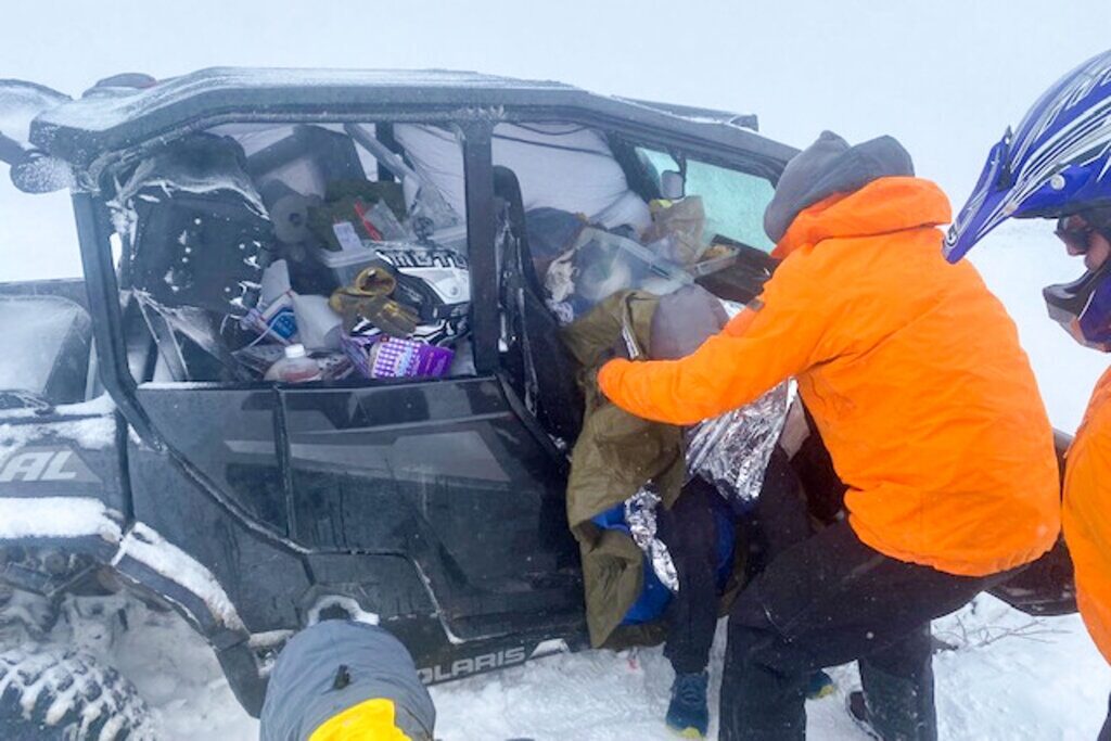 Members of the Davis County Sheriff’s Office helped 87 stranded runners during the DC Peaks 50 ultramarathon on Saturday in Utah.Credit...
