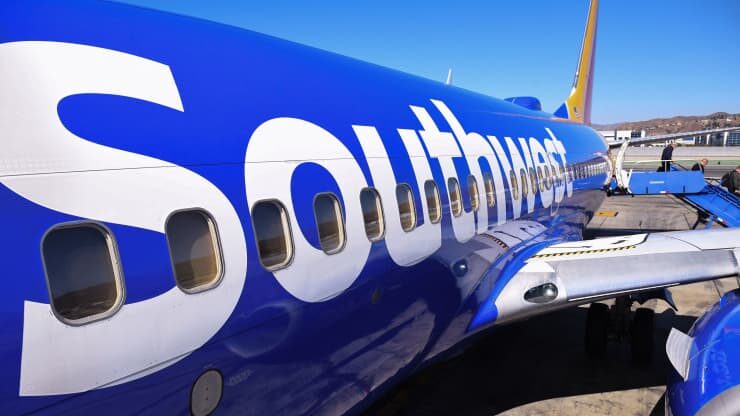 Click to enlarge Southwest Airlines