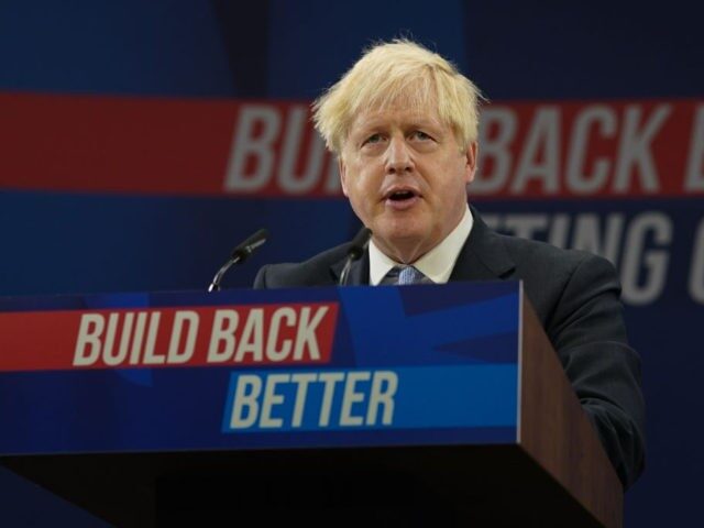Boris Johnson build back better